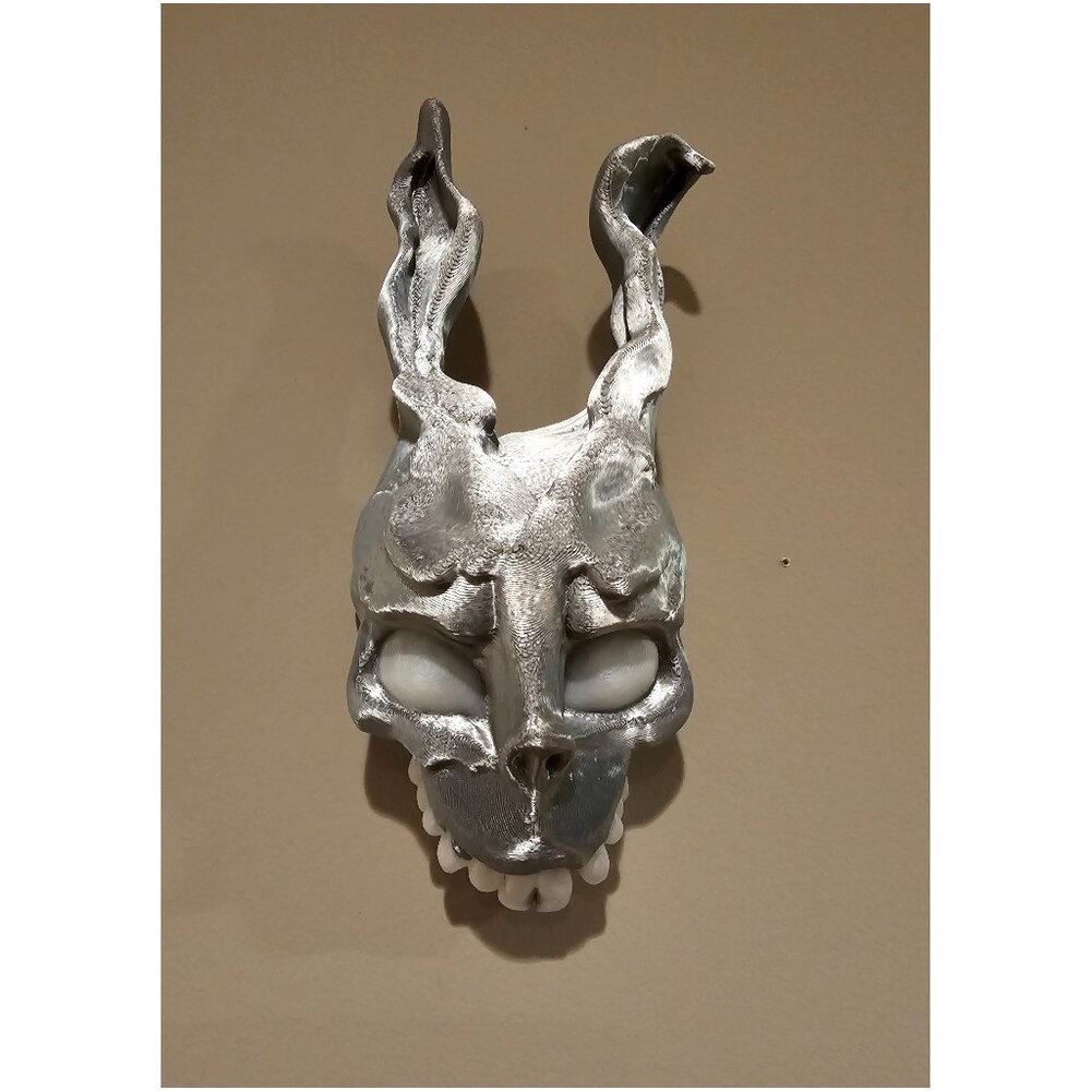 Donnie Darko Frank Rabbit Wall Decor 3D Print - SILVER and WHITE Valentine Gift